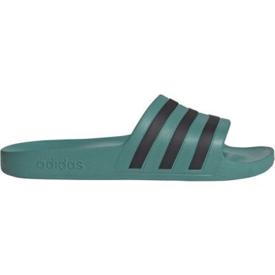 adidas ADILETTE AQUA tmavě zelená – Sleviste.cz