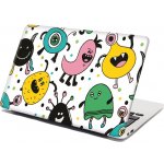 Sablio Samolepka na notebook Příšerky - 38x26 cm – Zboží Živě