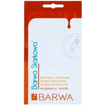 Barwa Sulphur jemný peeling pro stažení pórů 2 x 5 ml