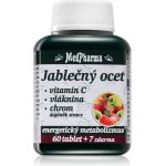 MedPharma Jablečný ocet Vitamín C vláknina chrom 67 tablet – Hledejceny.cz
