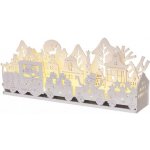 Emos LED dekorace dřevěná mašinka vláček 14 cm DCWW19 – Hledejceny.cz
