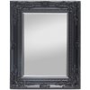 Zrcadlo Casa Chic Ipswich 53 x 42 cm ROCOCO-42X53-BLK