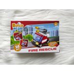 BuildMeUp stavebnice Fire rescue 58 ks nebo 59 ks – Zboží Živě