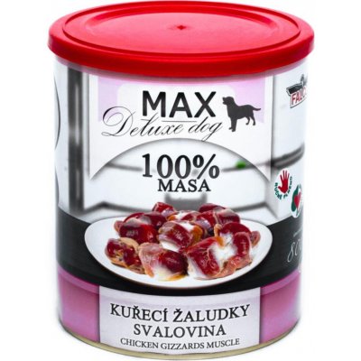 Sokol Falco Max Deluxe Dog Adult kuřecí žaludky svalovina 800 g – Hledejceny.cz