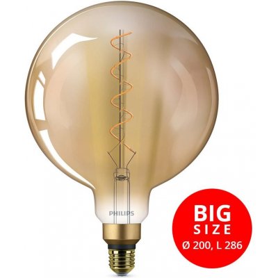 Philips LED žárovka VINTAGE E27/4,5W/230V 1800K P2344A – Hledejceny.cz