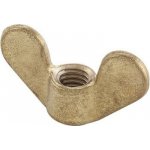 Matice křídlová DIN 315 M16, mosaz (20 ks) – Zboží Mobilmania