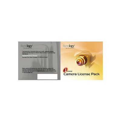 Synology DEVICE LICENSE (X 1) - kamerová licence, DEVICE LICENSE (X 1) – Sleviste.cz