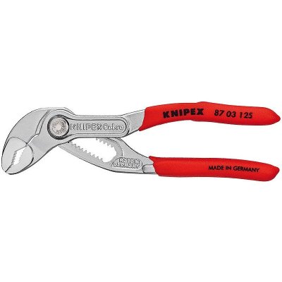 Nastavitelné kleště Cobra® 125 mm chromované KNIPEX 87 03 125 – Zbozi.Blesk.cz