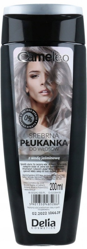 Delia Cameleo Přeliv na vlasy Stříbrný 200 ml