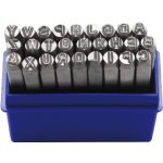 GEKO Razidla písmenková, 4 mm, 27 písmen – Zboží Mobilmania