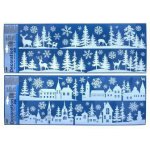 Wiky Dekorace okenní 59,5x21 cm Vánoce – Zboží Dáma