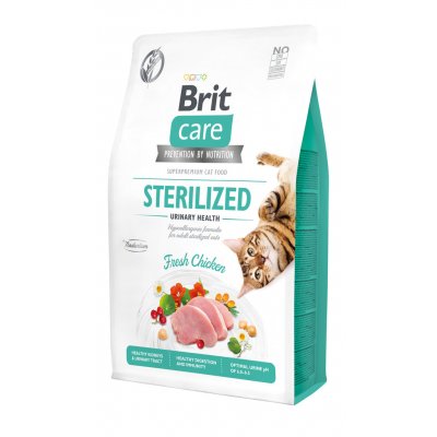 Brit Care Cat Grain-Free Sterilized Urinary Health 2 kg – Sleviste.cz