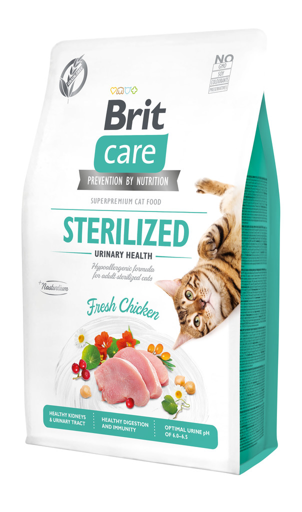 Brit Care Cat Grain-Free Sterilized Urinary Health 2 kg