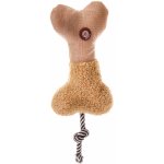 JK ANIMALS Kost s provazem pískací hračka 32 cm – Zboží Dáma