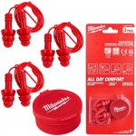 Milwaukee špunty do uší se šňůrou 3 ks – Zboží Dáma