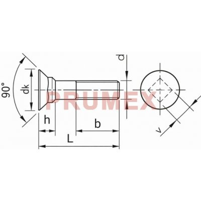 Šroub pluhový DIN 608 M16x60-8.8 s maticí – Sleviste.cz