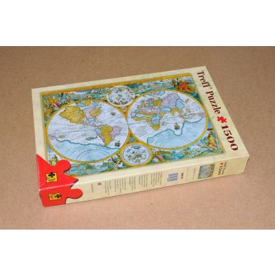 Trefl Mapa světa 1500 dílků – Zboží Mobilmania