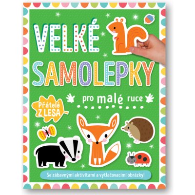 Velké samolepky pro malé ruce Přátelé z lesa – Sleviste.cz