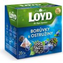 Čaj Loyd pyramida Borůvky a Ostružiny 20 x 2 g