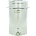 LYSON Nádoba čeřící a stáčecí nerezová 150 l s úchyty a sítem Classic Line – Zboží Dáma