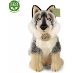 Eco-Friendly Rappa vlk sedící 28 cm – Zboží Dáma