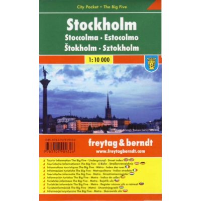 Freytag A Berndt Stockholm mapa FB-CP-kapesní – Hledejceny.cz