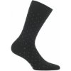 Pánské vzorované ponožky W94.J01 černá