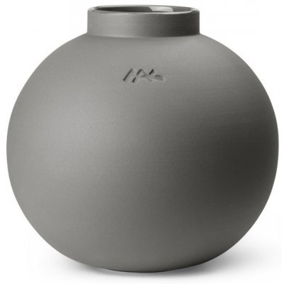 Porcelánová váza Globo Grey 20 cm Kähler – Hledejceny.cz
