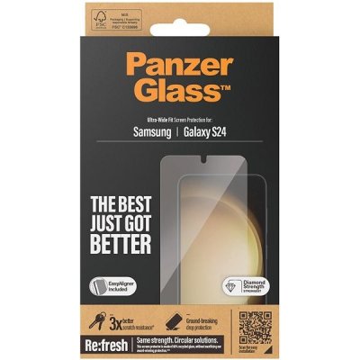 PanzerGlass Samsung Galaxy S24 s instalačním rámečkem 7350 – Zbozi.Blesk.cz