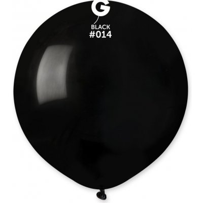 Gemar #014 Balónek 48 cm 19 černý – Sleviste.cz