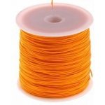 Nylonová šňůrka oranžová, 1 mm, cívka (90m) – Sleviste.cz