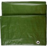 Levior Zakrývací plachta s oky 4 x 6 m 140 g/m² zesílená modro stříbrná 613043931 – Zboží Dáma