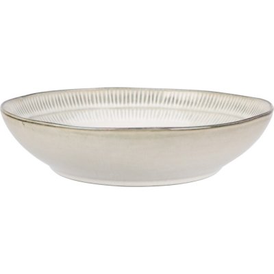 SIAKI Talíř hluboký sada 20 cm šedá kamenina 6 ks – Zboží Dáma