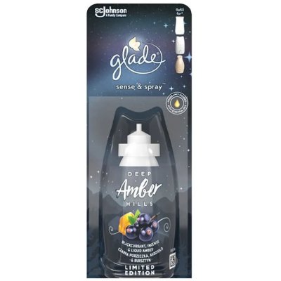 Glade by Brise Sense & Spray Deep Amber Hills Zásobník osvěžovače vzduchu 18 ml – Zbozi.Blesk.cz