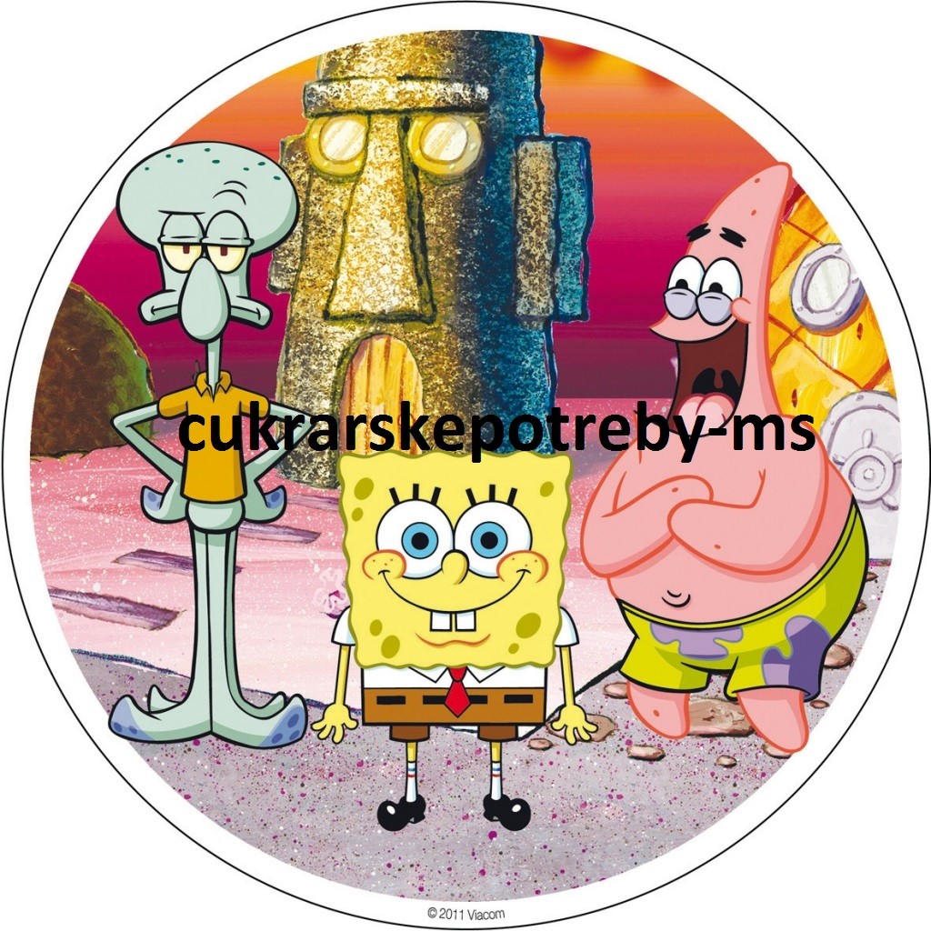 Jedlý papír - Spongebob a přátelé od 85 Kč - Heureka.cz