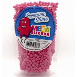 Megaslizoun Polystyrenové kuličky do slizu růžové 0,2 l