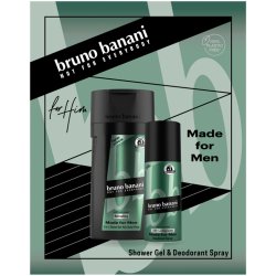 Bruno Banani Made For Men deospray 150 ml + sprchový gel 250 ml dárková sada