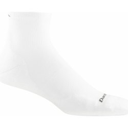 Darn Tough pánské RUN 1/4 ULTRA-LIGHTWEIGHT WITH CUSHION white