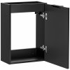 Koupelnový nábytek Comad Adel Black skříňka 40x22x57 cm závěsná pod umyvadlo černá ADEL BLACK 82-40-B-1D