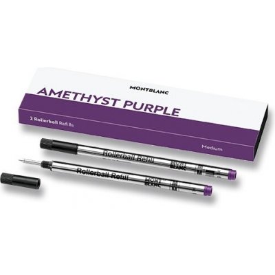 Montblanc Náplň do rolleru M 2 ks Amethyst Purple 128236 – Zboží Dáma