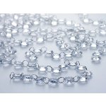 Krystalová girlanda 1,8 cm x 1 m průhledná – Hledejceny.cz