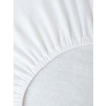 MKLuzkoviny.cz Jersey prostěradlo Classic bílé 90x200 – Zboží Dáma