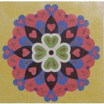 Radost v písku Šablona na pískování mandala 40 420 x 420 mm – Sleviste.cz