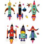 Mudpuppy Magnetická sada Postav si raketu – Sleviste.cz