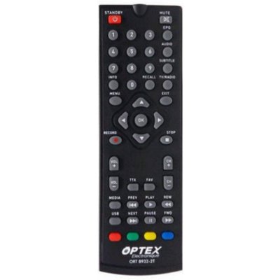 Dálkový ovladač Predátor Optex ORT 8932-2T, DVB-T2, ORT9810-HD