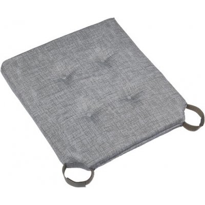 Bellatex hladký Ulla Šedá 40x40 cm hladký na suchý zip – Zboží Dáma