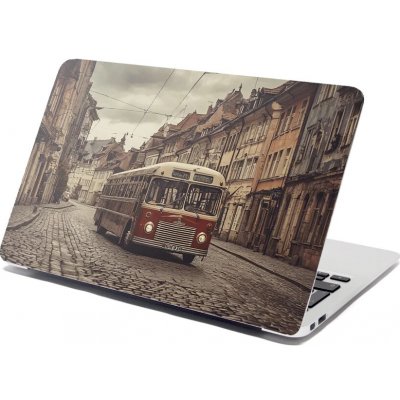 Sablio Samolepka na notebook Historický autobus - 38x26 cm – Zbozi.Blesk.cz