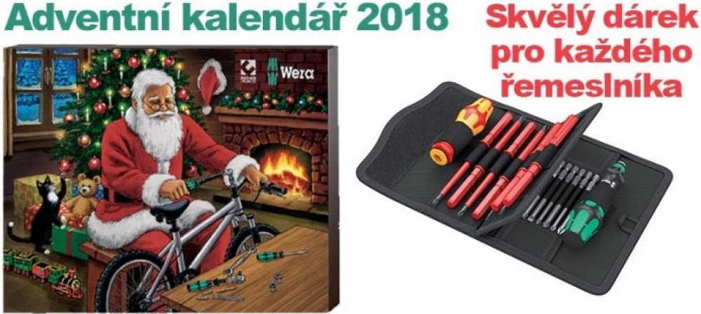 Wera 135998 Adventní kalendář - typ B | Srovnanicen.cz