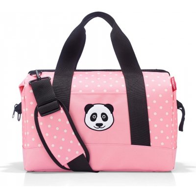 Reisenthel taška Allrounder Panda dots pink – Zboží Mobilmania