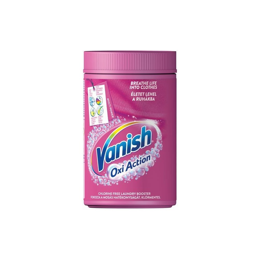 Vanish Oxi Action Prasek Na Odstraneni Skvrn 625 G Heureka Cz